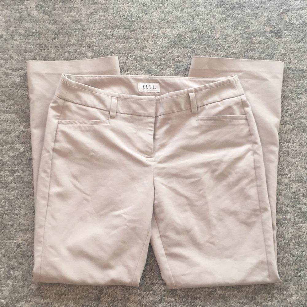 Mushroom Gray Elle Trousers/Work Pants